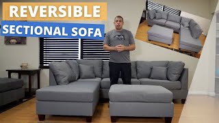 How To Reverse a Sectional Sofa 10 Steps [upl. by Bevash]