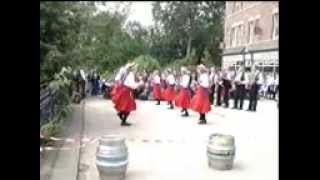 Rivington Morris dance Marsden at Hexham 2007 [upl. by Newhall738]