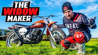 Riding the Most DANGEROUS Dirt Bike of All Time [upl. by Agn]