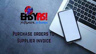 Easyas How to  Reorder Levels Purchase orders and Supplier invoices [upl. by Shelli]