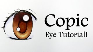 How to Color Eyes with Copic Markers [upl. by Iba658]