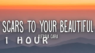 1 HOUR 🕐  Alessia Cara  Scars To Your Beautiful Lyrics [upl. by Abbye476]