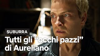 Tutti gli occhi pazzi di Aureliano Adami in Suburra  Netflix Italia [upl. by Ahtnamas98]