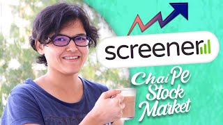 How To Use Stock Screener Screenerin Special Chai Pe Stock Market Day 7 with CA Rachana Ranade [upl. by Kilk]