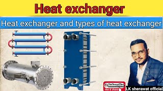 Heat exchanger  Types of heat exchanger  Heat exchanger in hindi Lksherawatofficial [upl. by Arikahs875]