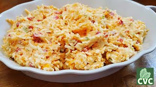 Creamy Pimento Cheese With Cream Cheese  Good Southern Cooking  Step by Step  How to Cook [upl. by Nazar]