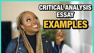 Critical analysis essay with example  How to critically analyse in an essay [upl. by Lewin548]