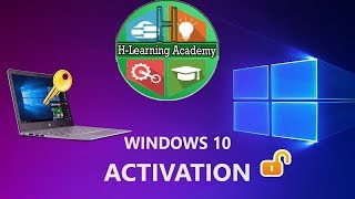 How to activate Windows 10 for free and without Product Key 2019 l H Learning Academy [upl. by Annayek20]