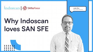 SANeForce Pharma SFA  Indoscan  Customer Success Stories [upl. by Rydder]