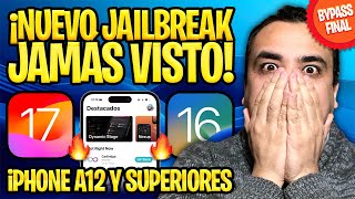 NUEVO JAILBREAK INCLUYE BYPASS SUPREMO 🔥 ¡MEJOR QUE PALERA1N FUGU15 CHECKRA1N Y CHECKM8 KTTR [upl. by Cornelle]