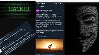 EVERY TITANFALL 2 SERVER WAS DDOOSED IS THIS THE END [upl. by Zennas]