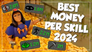 The BEST Money Maker Per Skill In OSRS 2024 [upl. by Suiravaj]