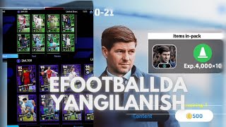 efootball mobile 2025 yangilanish📈🔥 [upl. by Yllas]