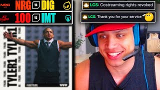 TYLER1 OFFICIAL LCS COSTREAMER [upl. by Siseneg341]