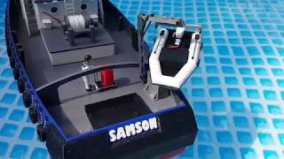 Samson RC boat zodiac  dinghy  annexe  Part 3 [upl. by Huntley570]