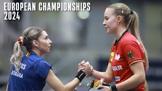 FULL MATCH  Bernadette Szocs vs Annett Kaufmann  2024 European Championships R32 [upl. by Bertold]