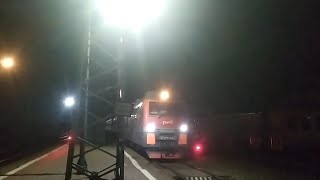 Минеральные Воды Поезд №679 Владикавказ  Адлер Новый плацкарт  Mineralnye Vody Railway Station [upl. by Lorrimer412]