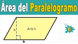 Área del PARALELOGRAMO [upl. by Iong115]