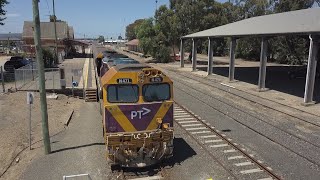 Bairnsdale Yard before track removal 2023 [upl. by Letnohc]