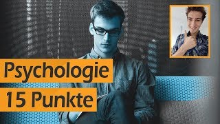 15 Punkte in Psychologie Oberstufe  So gehts  Leo Eckl [upl. by Refenej]