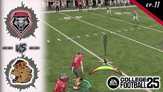 LIVE REBUILD New Mexico 28 vs Oregon State 44  COLLEGE FOOTBALL 25 [upl. by Aratnahs445]