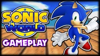 Sonic World R8 Fan Game Gameplay [upl. by Nguyen]