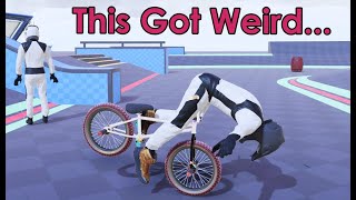 Mash Box Got A Rider AND MORE TRICKS  Weird Flatland Tricks [upl. by Attiuqehs]