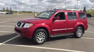 2012 Nissan Pathfinder LE Review [upl. by Ileane922]