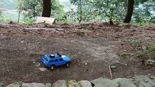 RC CAR OFFROAD MN78 4WD MAIN OFFROAD DI JALAN PEGUNUNGAN Chrisone983 [upl. by Shana255]