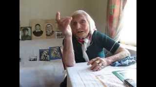 98yearold Volga German in Russia  Part 1 On learning Russian language [upl. by Adirf328]