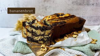 Bananenbrot  mit karamellisierten Walnüssen l fayfoodsde [upl. by Eniowtna464]