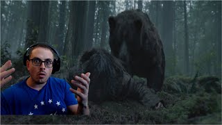 THE REVENANT Bear Attack Reaction Video [upl. by Orrocos]