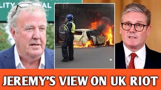 Jeremy Clarkson Comments on Violence and Unrest in the United Kingdom [upl. by Siegfried]