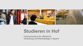 Studieren in Hof [upl. by Milson]