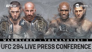 LIVE UFC294 Press Conference 🎙️ Makhachev vs Volkanovski 2 🏆 Usman vs Chimaev 🔥 [upl. by Ynetsed878]