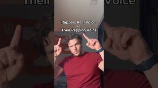 Rappers Real Voice vs Their Rapping Voice… [upl. by Legnaesoj]