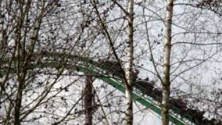 Walibi World  Goliath zit vast  gets stuck [upl. by Merrill]