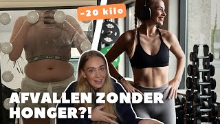 Hoe Ik 20 Kilo Ben Afgevallen Zonder Honger  Mijn Geheim Tegen Honger [upl. by Aremat377]