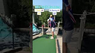 Hole 12 Round 1  1 Bella 🇺🇸 vs 8 Danny 🇫🇷 Mini Golf Olympics [upl. by Cornwall]