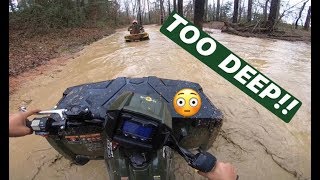 INSANE four wheeler MUDDING with BRAYDON PRICE [upl. by Tobey]