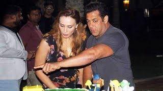 Salman Khan With Iulia Vantur At AHILs Birthday In Abhi Dhabi NEW PHOTO Goes Viral [upl. by Selyn]