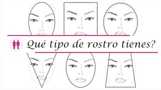 Como saber que tipo de rostro tienes [upl. by Eimmas]