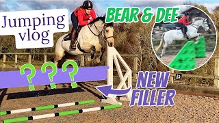 I HAVE A NEW FILLER TO JUMP Showjumping barn vlog [upl. by Niuqauj]