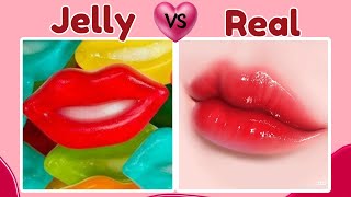 Jelly Vs Real  Which is your favorite [upl. by Sedrul18]