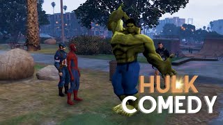 Hulk Comedy Scenes  Drunk Funny Comedy Video [upl. by Willette]