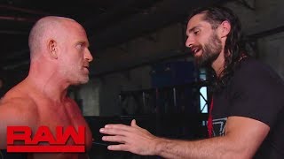 Seth Rollins dissuades Eric Young Raw June 17 2019 [upl. by Edy144]