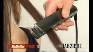 Bien utiliser le lisseur cheveux Babyliss Pro 2091E [upl. by Adamok]