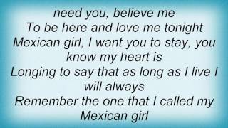 Smokie  Mexican Girl Lyrics [upl. by Bowlds]