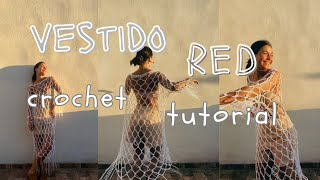 PASO A PASO  vestido calado  TUTORIAL CROCHET [upl. by Suiradel407]