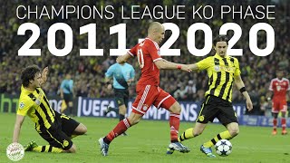 ALL GOALS amp GAMES from the Champions League Knockout Phase 20112020 [upl. by Lainahtan638]